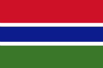 Gambia National Flag