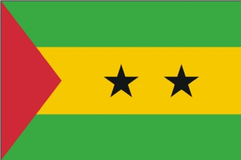 Flag of  Sao Tome and Principe