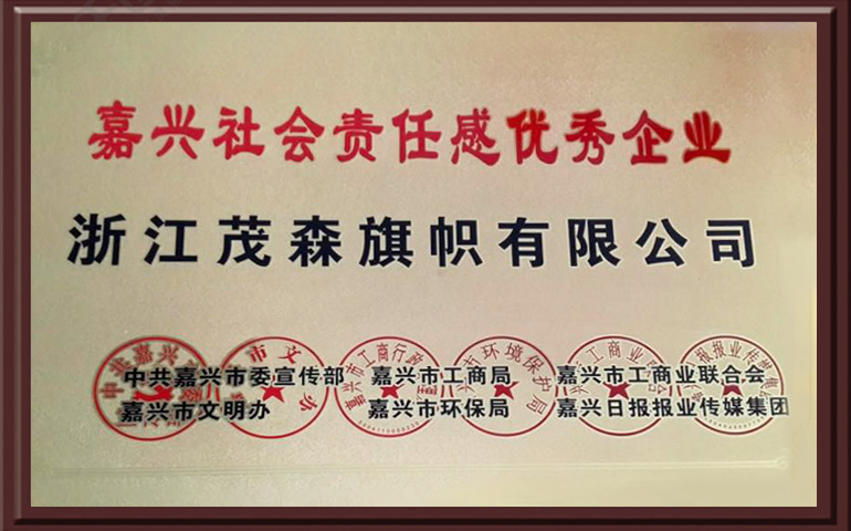 Jiaxing Excellent Enterprise with Social Responsibility